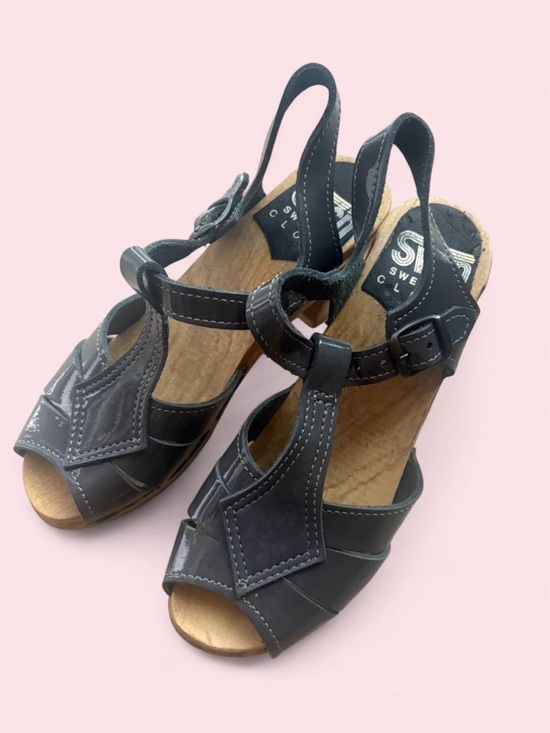 Sven Shoes - Sven Swedish clogs in navy blue